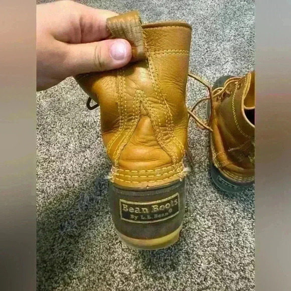 L.L. Bean Bean Boots women’s size 8 brown black - Picture 4 of 8